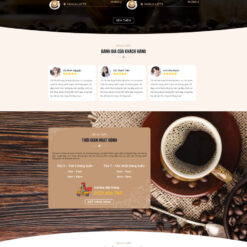 Theme wordpress bán cafe giá rẻ