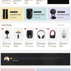 Theme wordpress shop công nghệ điện máy