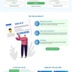 Theme wordpress dạy lái xe 2