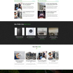 Theme wordpress dịch vụ sửa điện lạnh giá rẻ