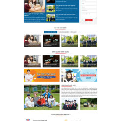 Theme wordpress du học hàn quốc 1