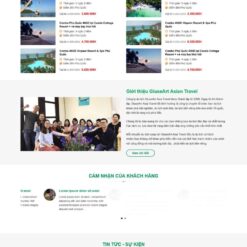 Theme wordpress du lịch 1