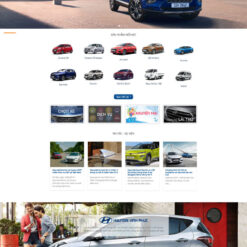 Theme wordpress oto hyundai giá rẻ