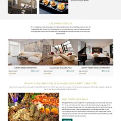 Theme Wordpress khách sạn 6