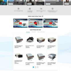 Theme wordpress quạt công nghiệp giá rẻ