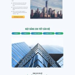 Theme wordpress lading pape giới thiệu bds smarthome