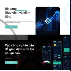 Theme wordpress sàn giao dịch tiền ảo