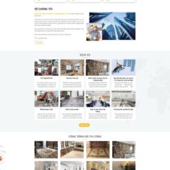 Theme wordpress công ty sơn sửa cải tạo nhà cửa