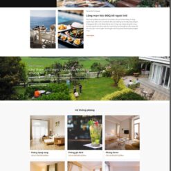 Theme wordpress giới thiệu villa khách sạn 01