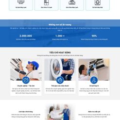 Theme wordpress dịch vụ điện lạnh